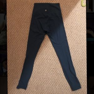 Teal lululemon align 7/8 leggings